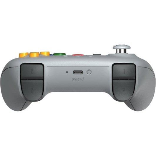 Comando Bluetooth 8BitDo 64 Cinzento Compatível Switch Analogue 3D