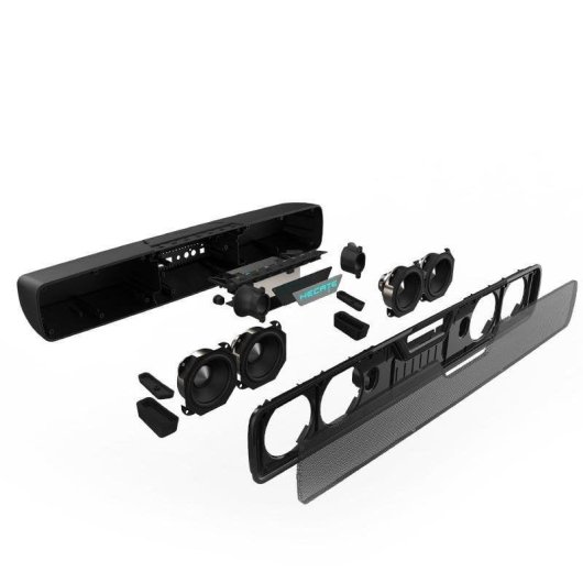 Barre de Sonido Edifier G7000 2.1 86W Bluetooth USB Subwoofer Sans Fil DTS RGB Noir