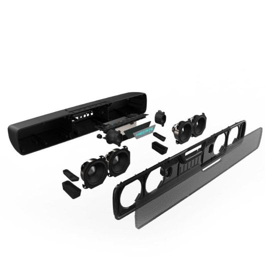 Barra de sonido Edifier G7000 Bluetooth USB 86W con subwoofer inalámbrico DTS RGB