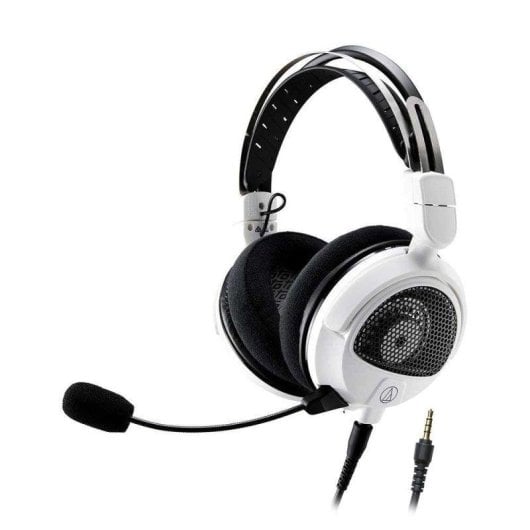 Auricolari Audio-technica ATH-GDL3 con cavo Gaming Open-back Microfono Rimovibile Bianchi