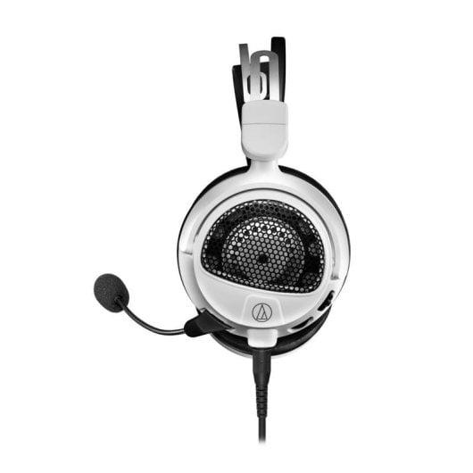 Auricolari Audio-technica ATH-GDL3 con cavo Gaming Open-back Microfono Rimovibile Bianchi