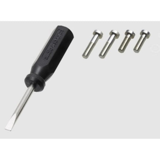 Cellule tourne-disque Audio-technica AT-VM95EN diamant elliptique nu aluminium