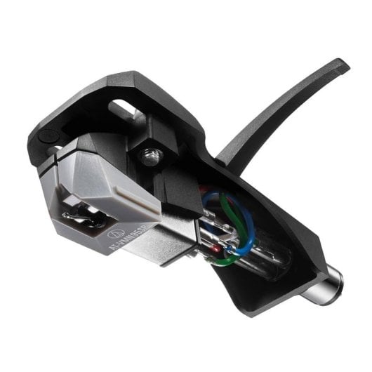 Cápsula Audio-technica AT-VM95SP/H cónica 78RPM com headshell AT-HS6BK