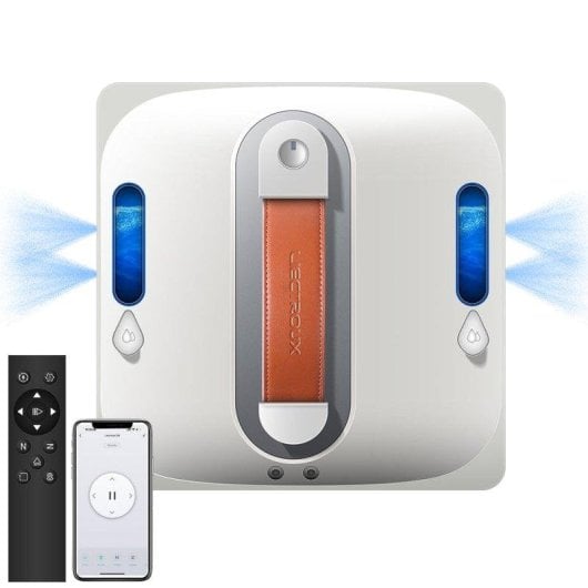 Robot limpiacristales Liectroux S11 pulverización 4 direcciones Bluetooth AI