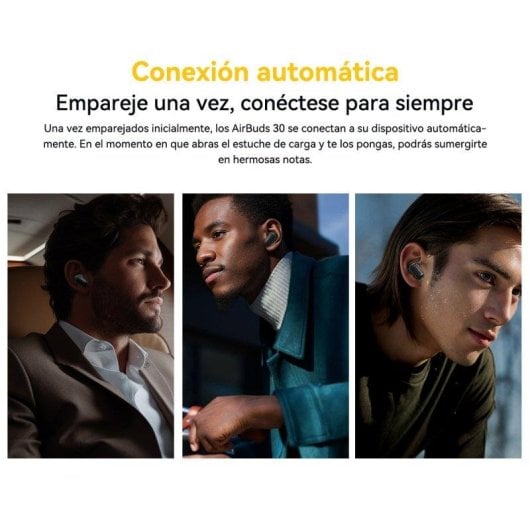 Auricolari Blackview AirBuds 30 wireless Bluetooth 5.4 sportivi IPX7 bianchi