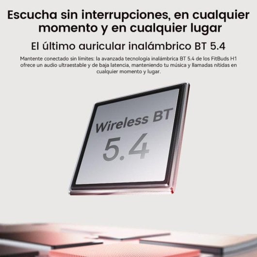 Auricolari Blackview FitBuds H1 wireless Bluetooth 5.4 Gaming con Cancellazione Rumore Bianchi