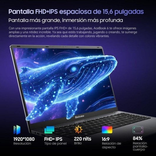 Ordinateur portable Blackview Acebook 6 AMD Ryzen 5 3500U 16GB 512GB SSD Windows 11