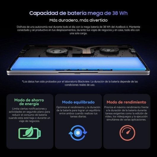 Laptop Blackview Acebook 6 15.6" AMD Ryzen5 3500U 16GB 512GB SSD Integrierte Grafik Windows 11