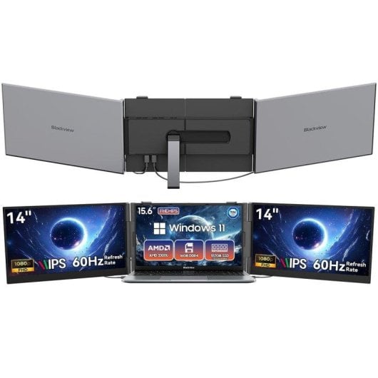 PC portable Blackview Acebook 6 AMD Ryzen 5 3500U 16GB 512GB SSD Windows 11 Graphiques intégrés