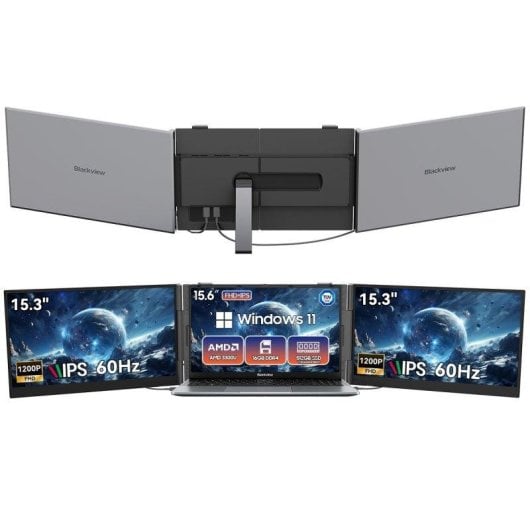 PC portable Blackview Acebook 6 AMD Ryzen5 3500U 16GB 512GB SSD Gráficos intégrés Windows 11 Home