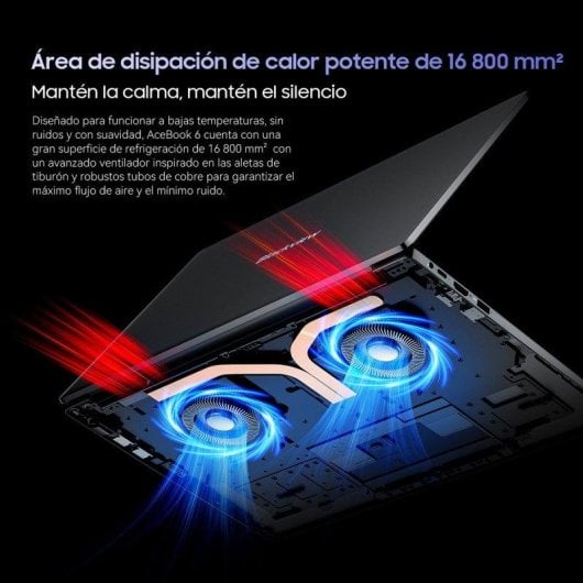 PC portable Blackview Acebook 6 AMD Ryzen5 3500U 16GB 512GB SSD Gráficos intégrés Windows 11 Home