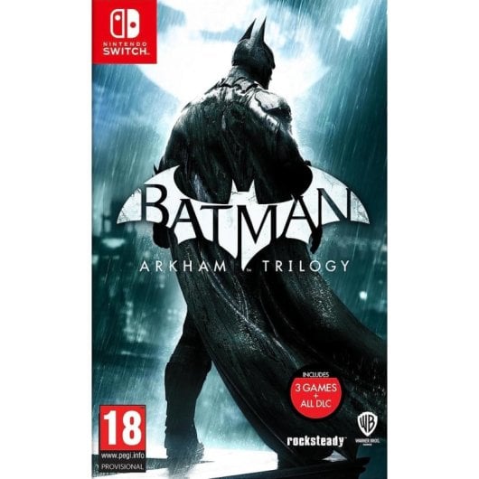 Jeu Warner Bross Games Batman Arkham Trilogy Standard Nintendo Switch Cartouche