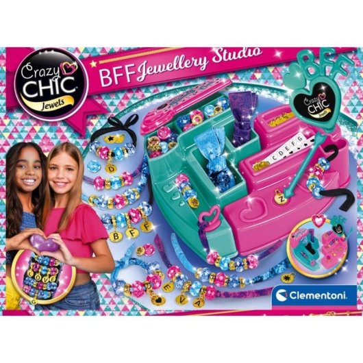 Set de creación de pulseras Clementoni 18199 Multicolor para niñas a partir de 7 años