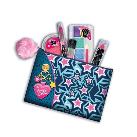 Set de maquillage enfant Clementoni Crazy Chic 18697 mallette accessoires multicolore