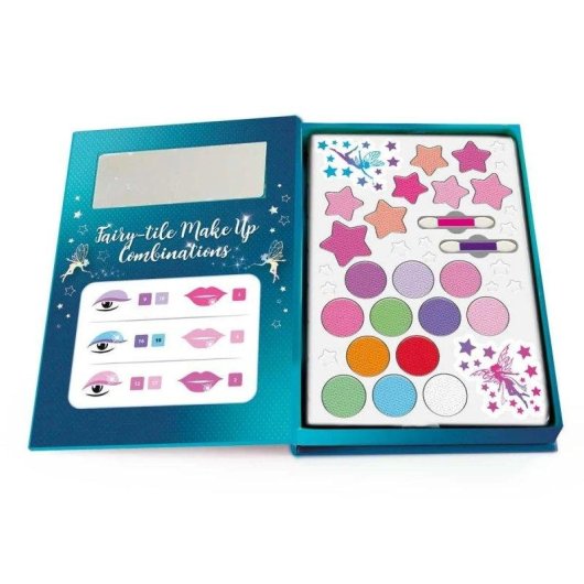 Set de maquillaje infantil Clementoni Crazy Chic Fairy Style Make Up seguro y creativo
