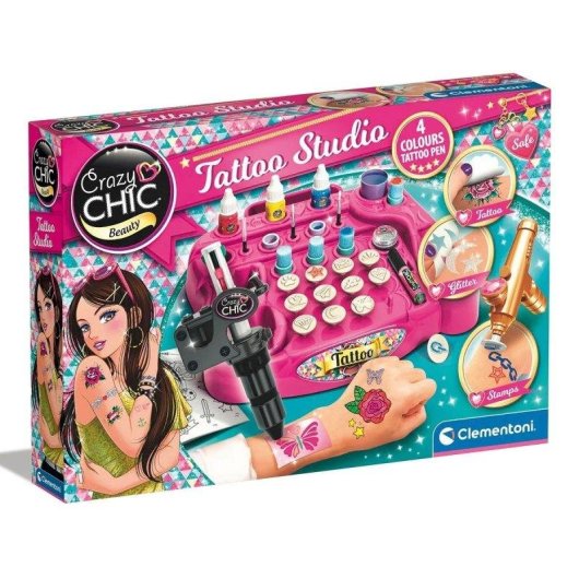 Kit De Tatuaje Crazy Chic Tatto Studio (18602)