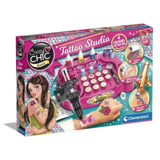Kit De Tatuaje Crazy Chic Tatto Studio (18602)