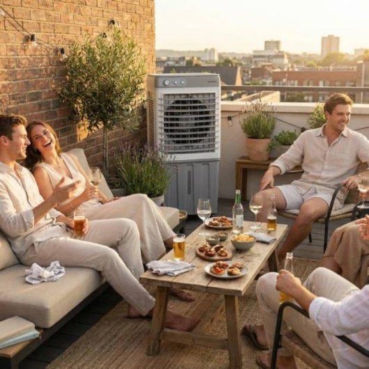 Climatizador evaporativo Universal Blue SYMPHONY Ventus 80T 80L 200W temporizador