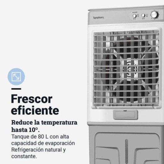Climatizador evaporativo Universal Blue SYMPHONY Ventus 80T 80L 200W temporizador