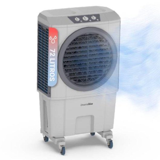 Climatizador Universal Blue TULUM 8072 72L 210W 6000 m³/h 5 modos portátil