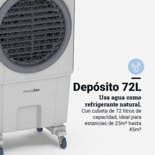Climatizador Universal Blue TULUM 8072 72L 210W 6000 m³/h 5 modos portátil