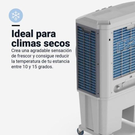 Climatizador Universal Blue TULUM 8072 72L 210W 6000 m³/h 5 modos portátil