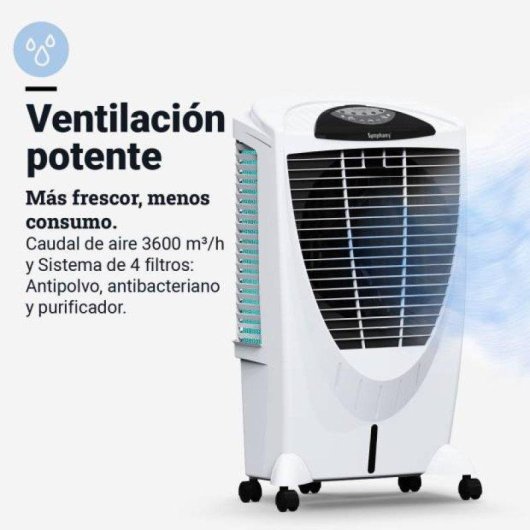 Climatizador Universal Blue SYMPHONY Winter i 56L 190W Temporizador Controlo Remoto