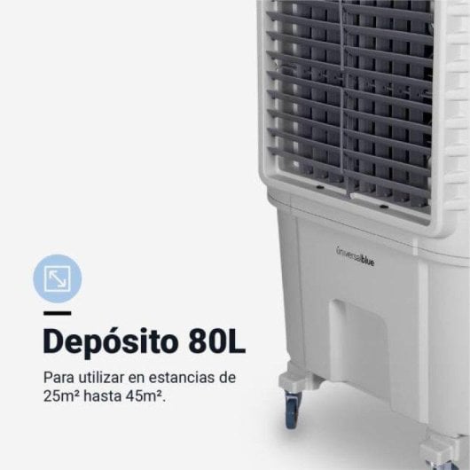 Climatizador Universal Blue TULUM 7080 80L 210W 6000 m³/h 5 modos
