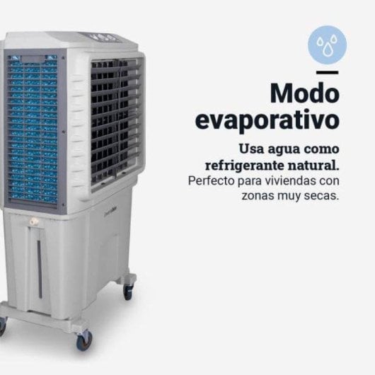 Climatizador Universal Blue TULUM 7080 80L 210W 6000 m³/h 5 modos