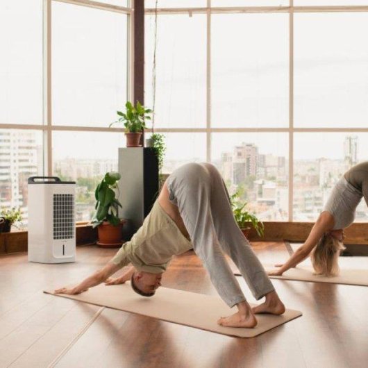 Climatizador Universal Blue Yucatan 6005 5L Calor Frio Oscilante Silencioso