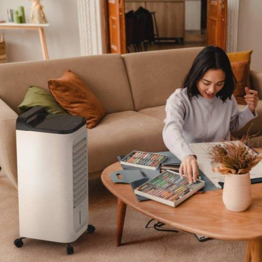 Climatizador Universal Blue Yucatan 6005 5L Calor Frio Oscilante Silencioso