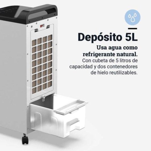 Climatizador Universal Blue Yucatan 6005 5L Calor Frio Oscilante Silencioso