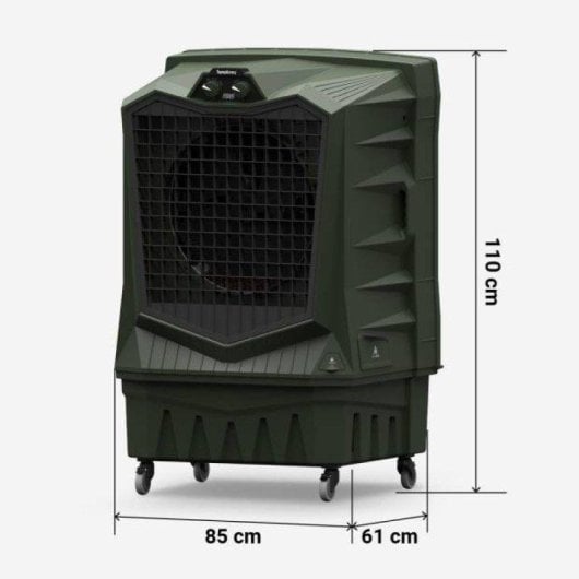 Climatizador Universal Blue Air Force 100 100L 325W fluxo 13000 m³/h portátil