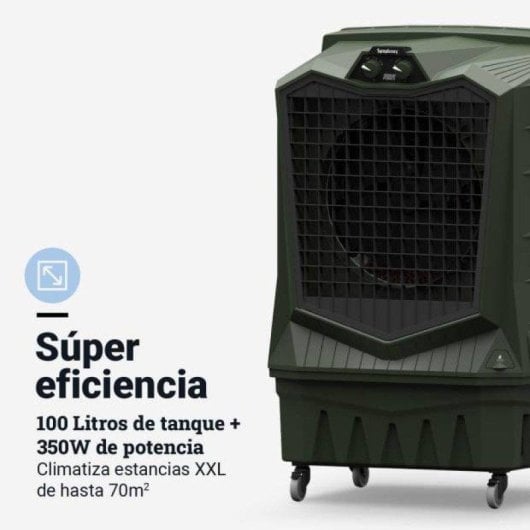 Climatizador Universal Blue Air Force 100 100L 325W fluxo 13000 m³/h portátil