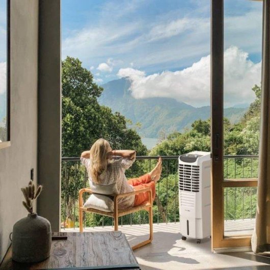 Climatizador Universal Blue IZAMAL 8025W 25L 120W portátil oscilación automática