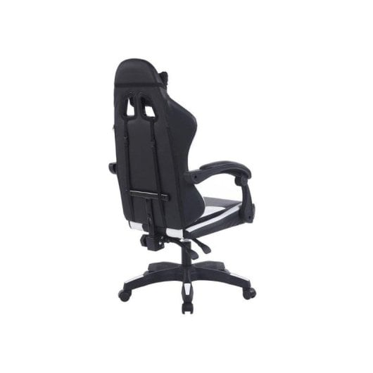 Silla gaming Adec Master Simil respaldo reclinable altura regulable negro