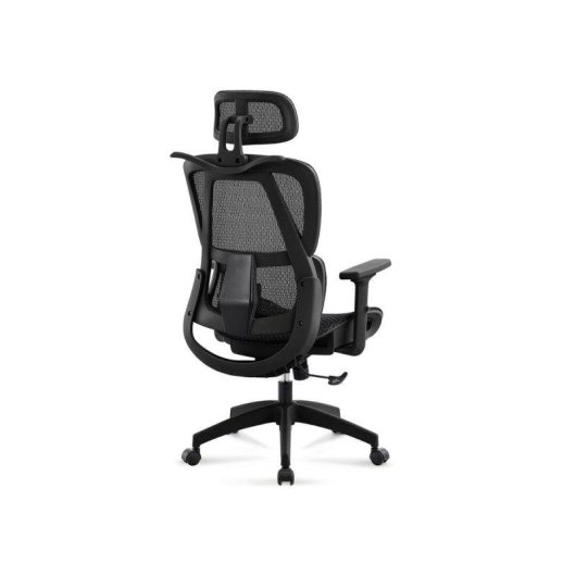 Silla de oficina Adec Ergo respaldo reclinable soporte lumbar 3D negra