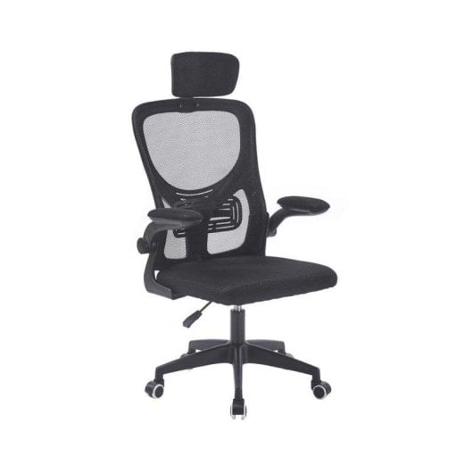 Silla de oficina Adec Aero respaldo de red ergonómica con reposacabezas regulable