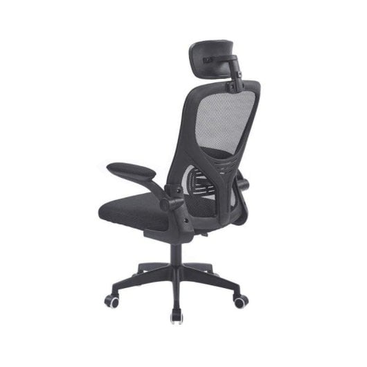 Silla de oficina Adec Aero respaldo de red ergonómica con reposacabezas regulable
