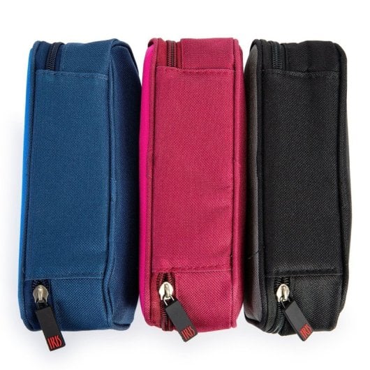 Iris Fun - Porta Bocadillos Termoinsulado Con Cierre De Cremallera. Azul