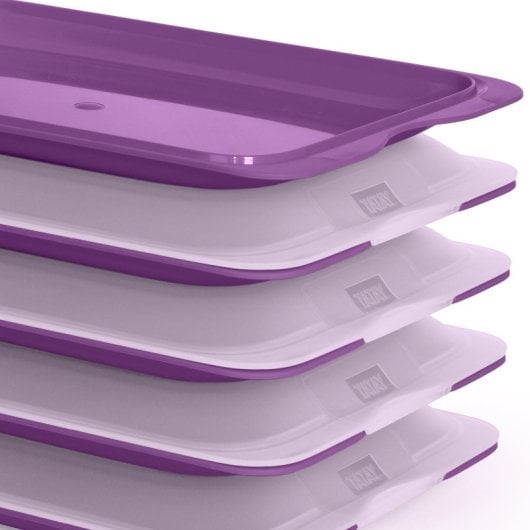 Tatay Fresh - Lote De 5 Recipientes Porta Embutidos Y Alimentos. Berenjena 20