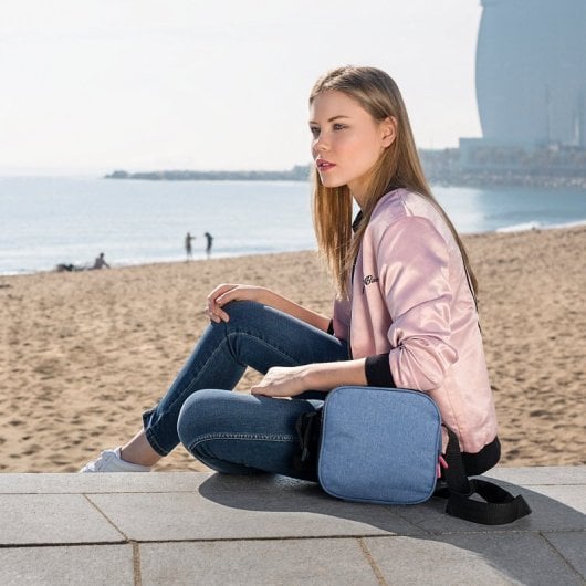 Tatay Urban Food Glass - Borsa termica per il pranzo da 3,5 l con contenitori. Menta