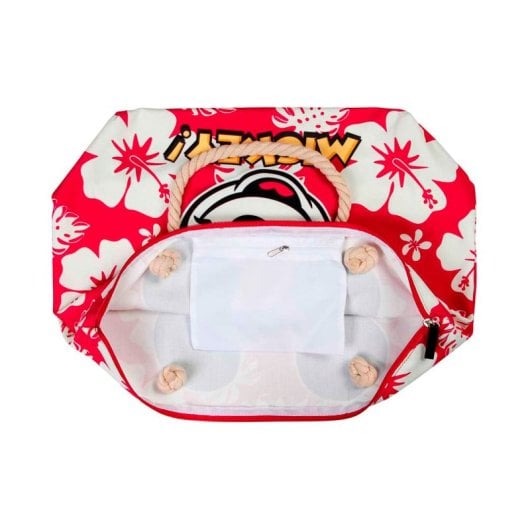 Karactermania - Borsa da spiaggia Soleil con beauty case in omaggio. Mickey Mouse Hawaii