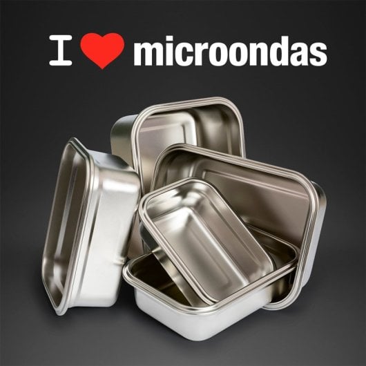 Ibili Keepklin - Recipiente Rectangular De 1.2l En Acero Inoxidable Apto Microondas