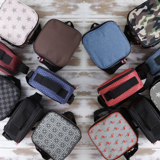 Tatay Urban Food Casual - Borsa termica per il pranzo da 3 litri con contenitori. Blu geometrico