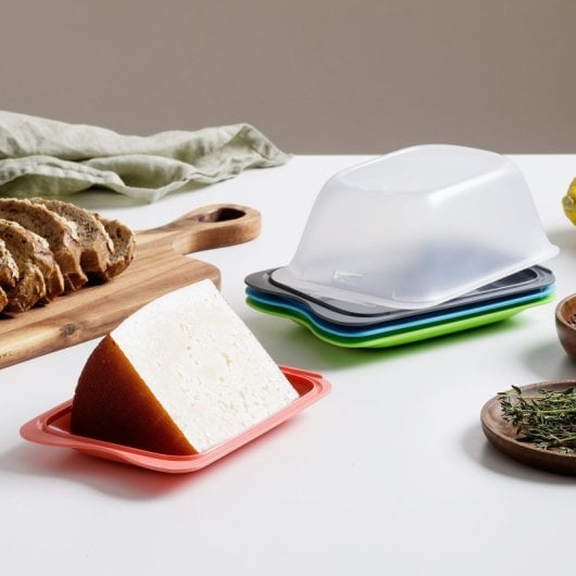 Tatay Fresh Mini - Set di 3 contenitori per salumi e alimenti. Grigio antracite