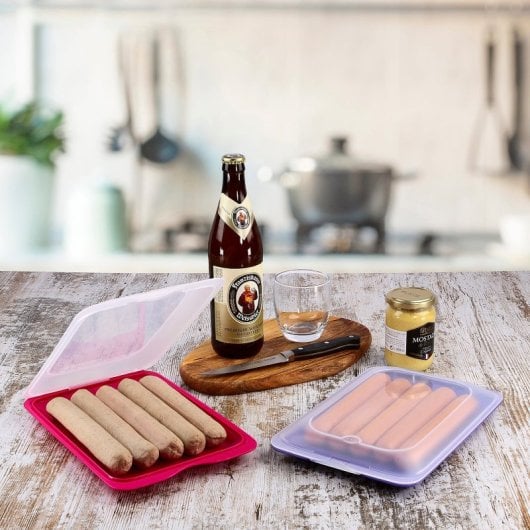 Tatay Fresh - Lote De 4 Recipientes Porta Embutidos Y Alimentos. Colores Practic 23