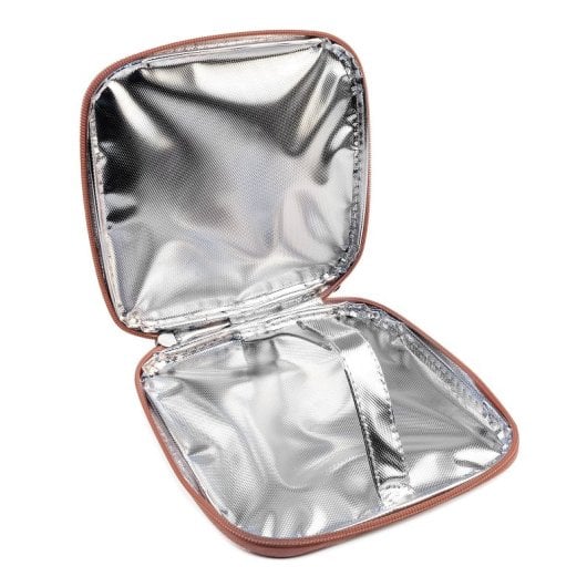 Iris Snack Rico - Porta Sandwich Infantil Termoinsulado Con Mosquetón. Rosa