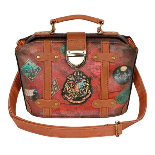 Sacoche Harry Potter Karactermania Railway Bandoulière Style Docteur Marron