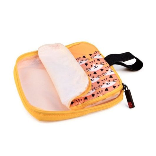 Iris Zipper Roll Friends - Porta Sandwich Infantil Plegable Y Flexible Con Cremallera. Cats